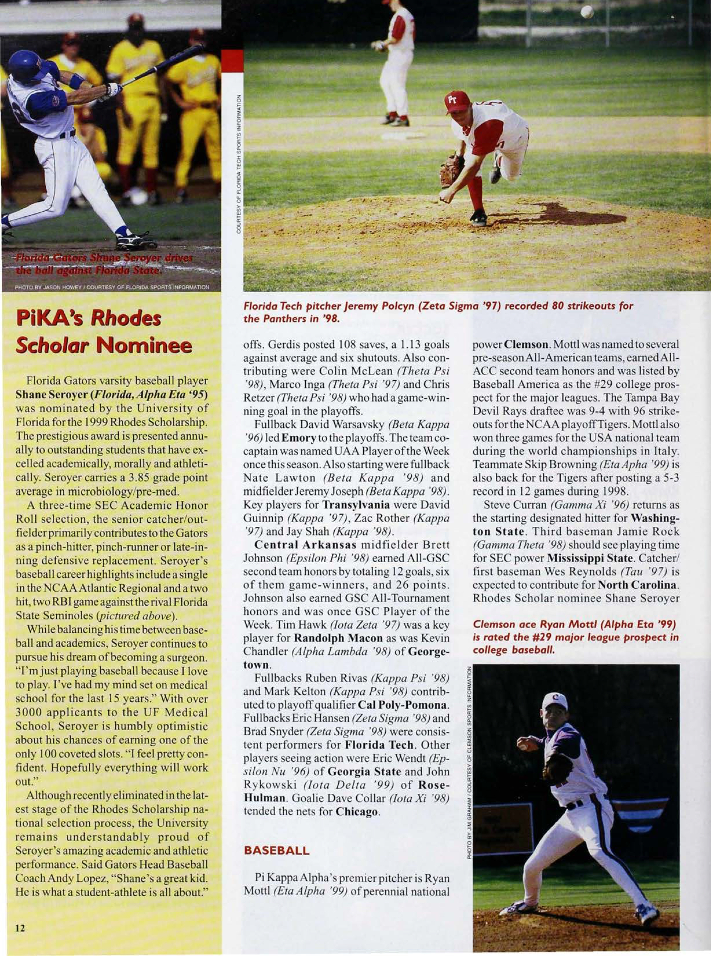 Pika's Rhodes Scholar Nominee